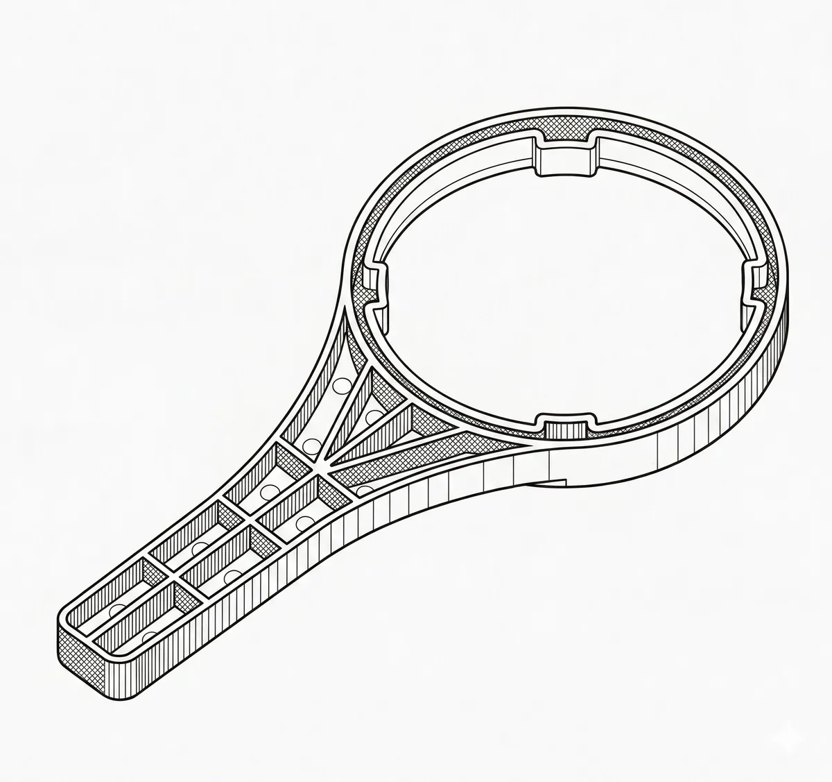 Clé de serrage filtre