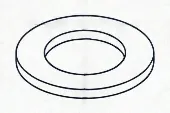 Joint plat en téflon